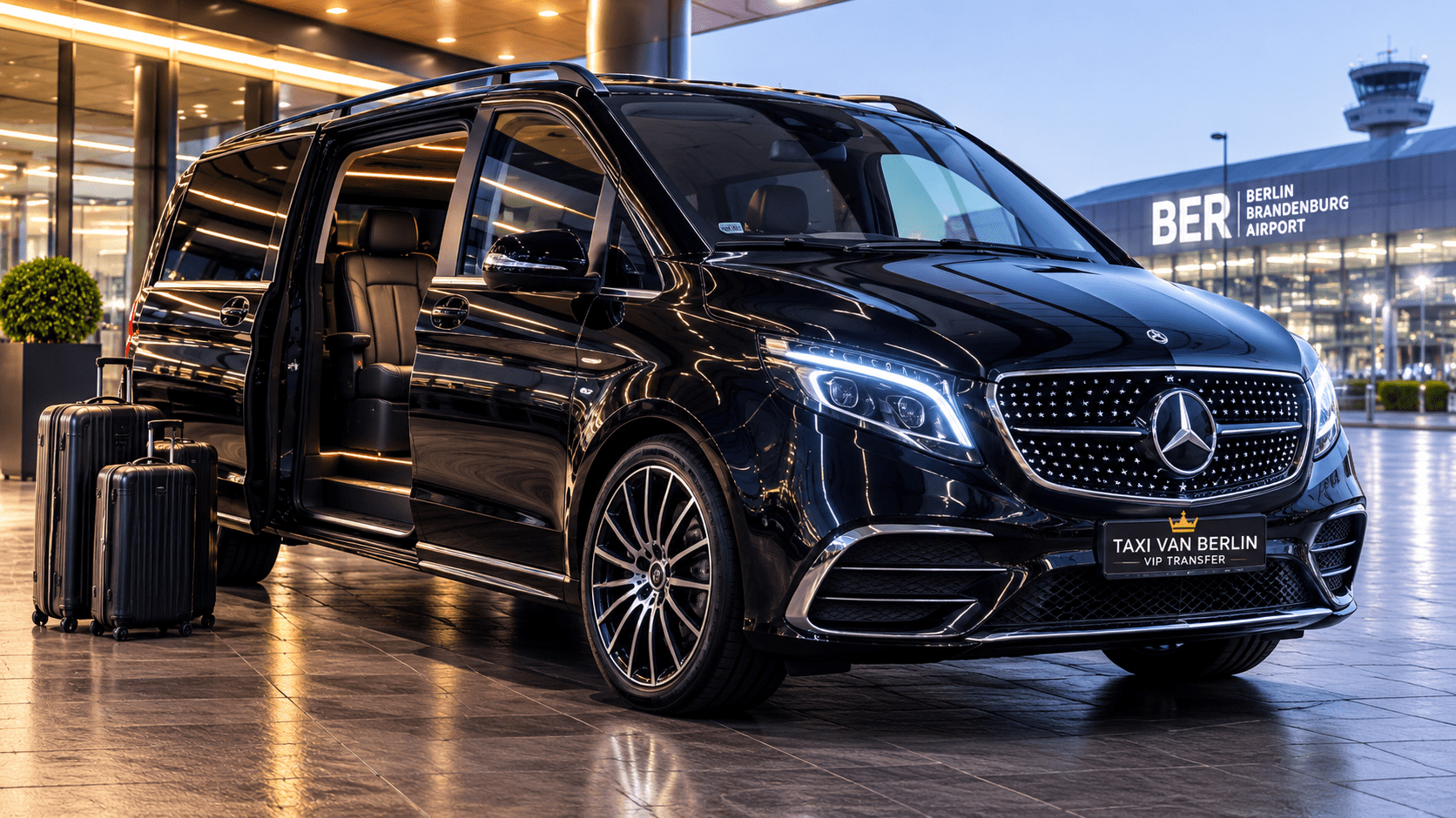 Transfer to BER Airport - Taxi Van Berlin - Taxi Van Berlin Berlin airport transfer
